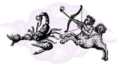 Skorpion i Strzelec - kompatybilność w horoskopie partnerskim