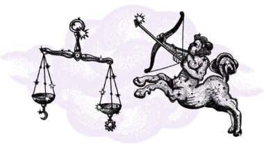 Waga i Strzelec - kompatybilność w horoskopie partnerskim